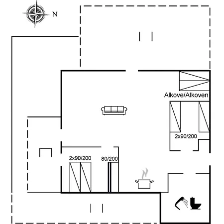 Nyaraló Akkar - 1-8km From The Sea By Interhome